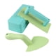 thumbnail image 1 of Juego de juguetes de arena para hacer ladrillos de nieve para niños, caja de arena, regalos de cumpleaños, juguetes de nieve de verano verde, 1 of 9