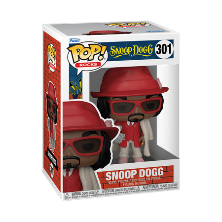 Funko - POP! Rocks Snoop Dogg with Fur Coat