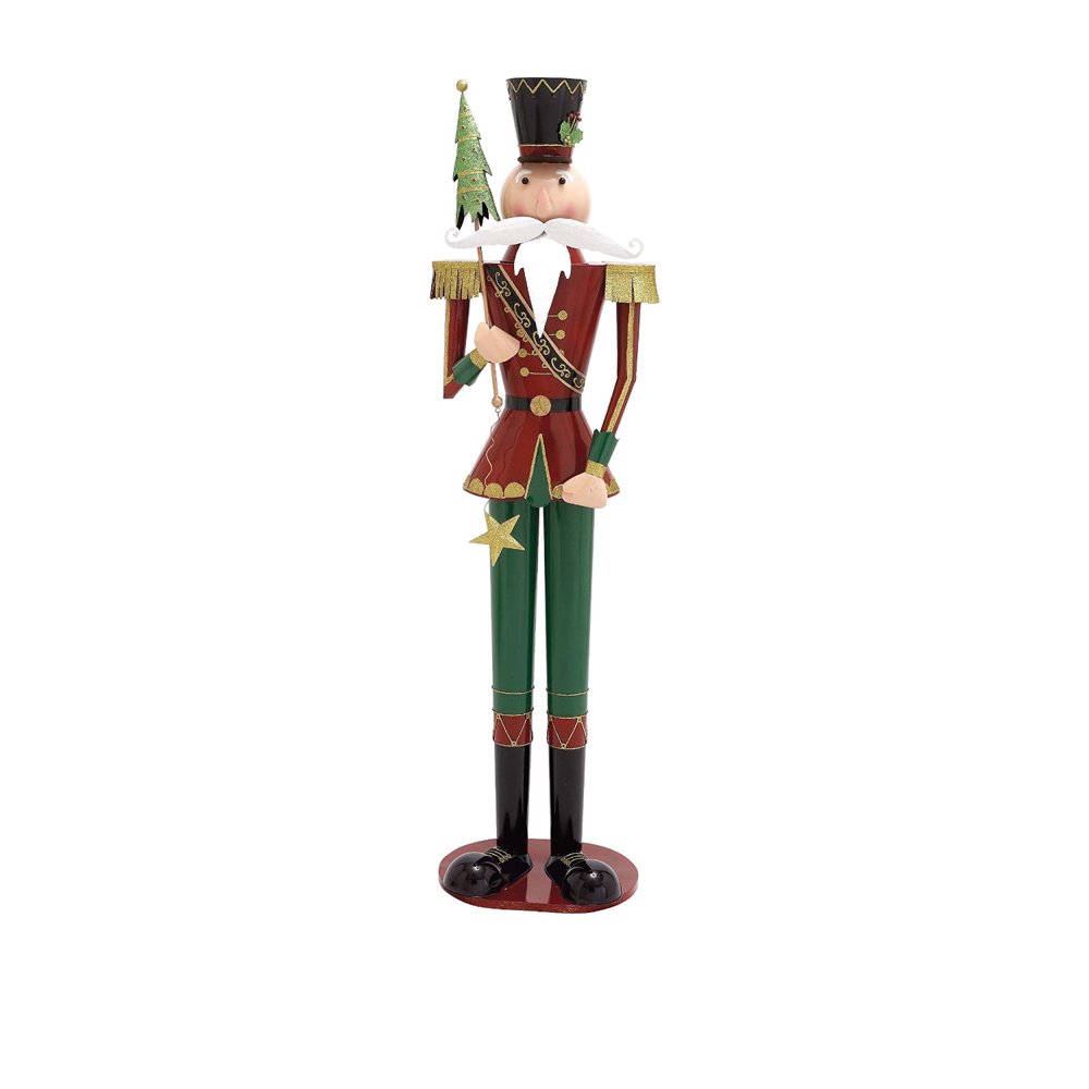 Attractively Styled Metal Nutcracker