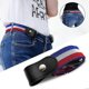 thumbnail image 4 of Buckle-Free Elastic Belt No Buckle Stretch Canvas Waistband Adult Child, 4 of 5