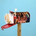 thumbnail image 4 of Lsque Colorful Cake Ice Cream Mailbox Cover Standard Size ,Magnetic Mailbox Covers Post Wraps Letter Box Cover -21x18 in, 4 of 9