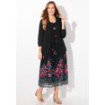 thumbnail image 2 of Catherines Women's Plus Size Mixed Media Cardigan, 2 of 3