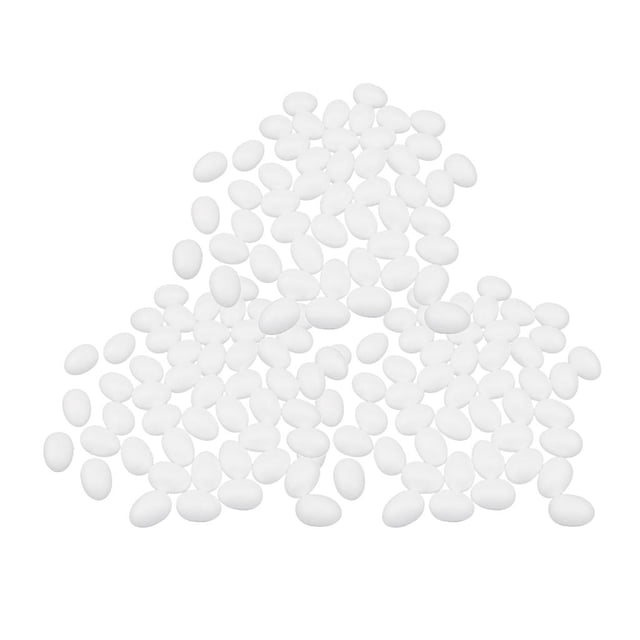 150 piezas de espuma blanca de poliestireno para manualidades Perfecl Artesanía de modelado de espuma
