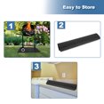 thumbnail image 3 of Noref Heat Resistant BBQ Gas Grill Splatter Mat Mat Backyard Floor Protective Rug, 3 of 8