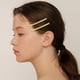 thumbnail image 4 of Juego de 6 pinzas de peluquería portátiles de metal con forma de cocodrilo para peluquería, pinzas separadoras para teñir el cabello (doradas), 4 of 6