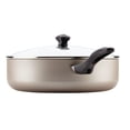 thumbnail image 6 of Farberware Dishwasher Safe Nonstick 6 Quart Jumbo Cooker/ Chef's Pan with Helper Handle and Glass Lid, Great for Family Meals, Dishwasher Safe, Champagne, 6 of 7