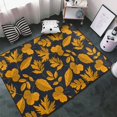 thumbnail image 3 of Shaggy Area Rug, fall leaf Rugs for Living Room Bedroom Non Slip Door Mat Indoor Carpet Machine Washable Nursery Home Decor Floor Mats for Entryway 60x39in, 3 of 5