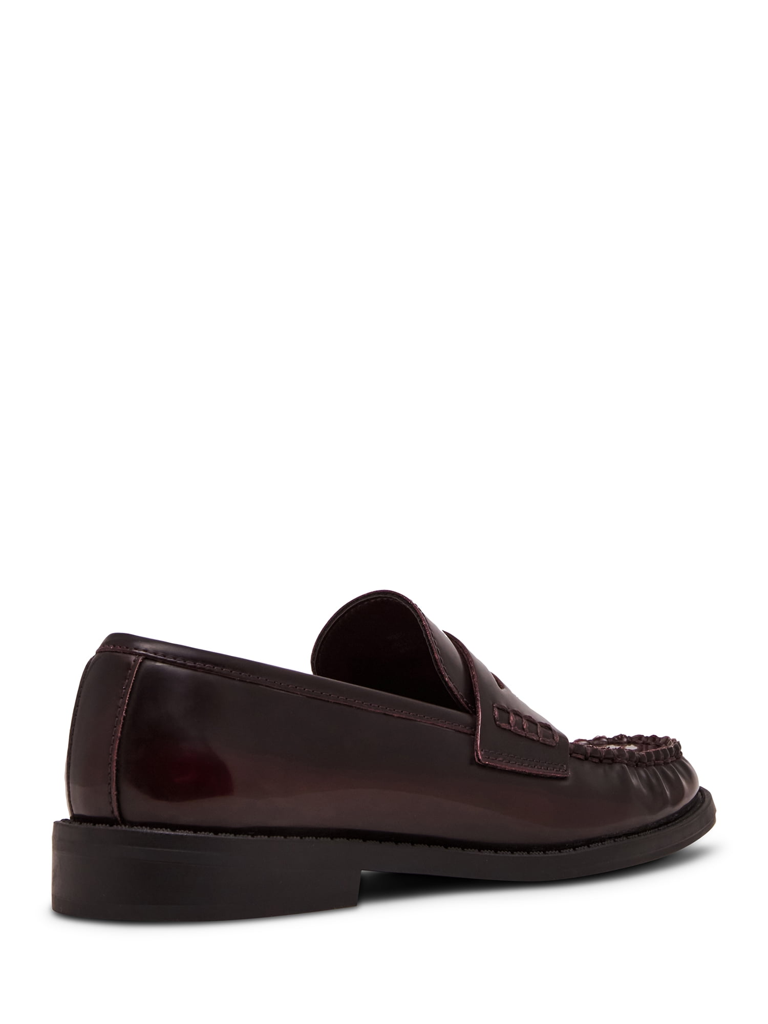 Madden Girl Women's Prep Slide On Loafer with Pleated Toe