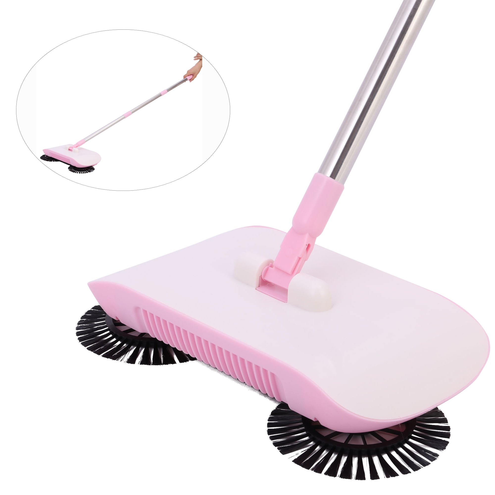 YouLoveIt Floor Sweeper for Hardwood Surfaces, Wood Floors, marble