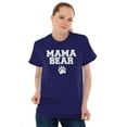thumbnail image 5 of Mama Bear Paw Print Cute Mothers Day Women's Graphic T Shirt Tees Brisco Brands L, 5 of 6