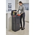 thumbnail image 3 of Joseph Joseph Totem Max 60-liter Waste and Recycling Kitchen Trash Can, 3 of 7