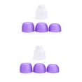 thumbnail image 2 of EGNMCR 2PC Color Plastics Swirl Cakes Decorating Cake Flower Pastrys Decoration color coupler, 2 of 2