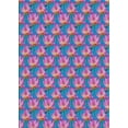 thumbnail image 1 of Ahgly Company Machine Washable Indoor Rectangle Transitional Blue Koi Blue Area Rugs, 2' x 5', 1 of 7