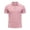 Pink, variant on Gyexs Polo Shirts for Men Short Sleeve V Neck Knit Shirts for Men Casual Business Regular Fit Collar Golf Shirts Fashion Tops Pink, Size L