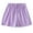 Purple, variant on Gubotare Shorts Girls Kids Denim Shorts Girls Solid Color High Elastic Waist Ripped Jeans (Mint Green,4 Years)