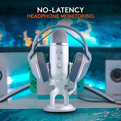 ロジクール Blue Yeti Silver - USB (PS MAC PC) Logitech Blue Yeti USB Microphone for PC, Podcast, Gaming