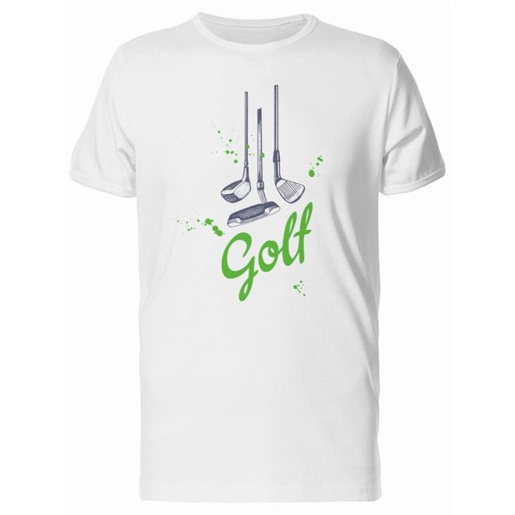 Set Golf Equipment Art Tee Men's -Image by Shutterstock