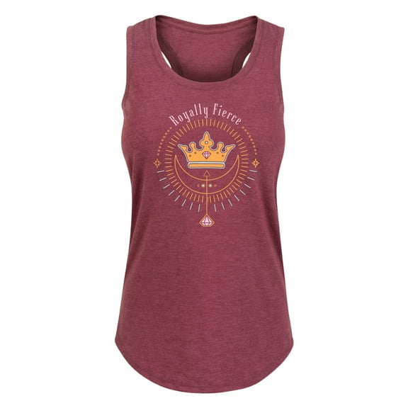 Disney Princess - Royally Fierce - Women's Racerback Tank Top