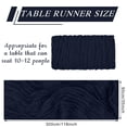 thumbnail image 2 of Table Runner KeepShowing, estopilla de 3 m, para bodas navideñas, 2 of 7