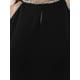 thumbnail image 5 of INSPIRAR CHIC WOMLAYOUT Mono de Mujer Halter con Lentejuelas, Hombros Descubiertos, Mangas Cortadas, Fiesta, Cóctel, Pierna Ancha, 2XL Negro, 5 of 6