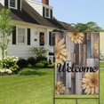 thumbnail image 4 of Spring Summer Sunflower Garden Flag 28x40 Inch Double Side for Outdoor Courtyard Garden Decor Flowers Welcome Holiday Flag for Outside Decoration, 4 of 6