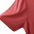 thumbnail image 5 of Protect 100% Merino Wool T Shirts Women Crew Neck Tops Short Sleeve Odor Resistance Base Layer Travel Hiking Tee Shirt, 5 of 8