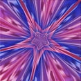 thumbnail image 1 of Ahgly Company Machine Washable Indoor Square Transitional Purple Daffodil Purple Area Rugs, 6' Square, 1 of 7