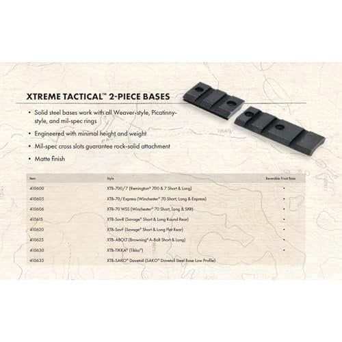 XTB SAV S&L FLAT REAR MATTE