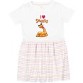 thumbnail image 3 of Inktastic I Love Snakes Girls Toddler Dress, 3 of 5