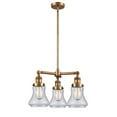 thumbnail image 2 of Innovations Lighting - Bellmont - 3 Light Chandelier In Industrial Style-13, 2 of 7