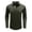 Army Green, variant on LTTVQM Polo Shirts for Men 2026 Lightweight Long Sleeve Casual Cotton T-Shirt Summer Button Golf Tee with Pocket Dark Blue S