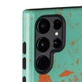 thumbnail image 2 of Turquoise and Orange Marble Galaxy S22 Ultra Pro Case,iPhone 14 Pro, 2 of 4