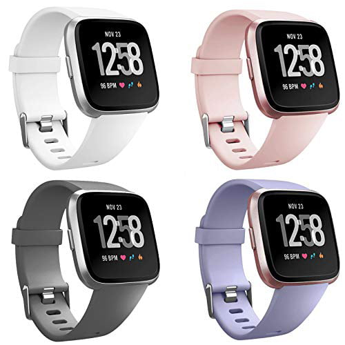 Details about   Bands for Fitbit Versa Lite SE,Silicone Pattern Printed Replacement Floral Strap 