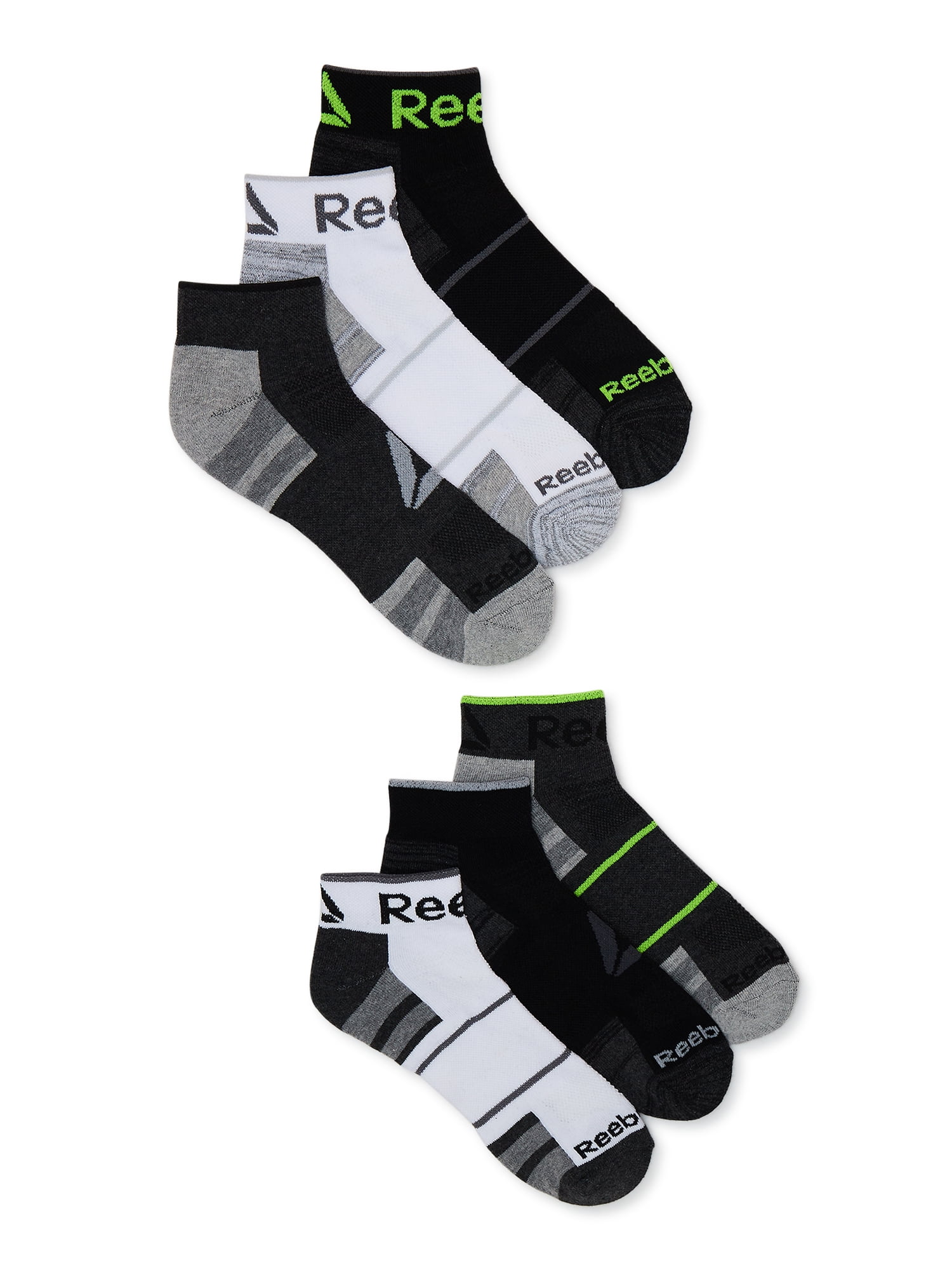 Reebok Men's Training Ankle Socks, 6Pack