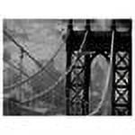 Trademark Art "Manhattan Bridge" Canvas Art by Yale Gurney