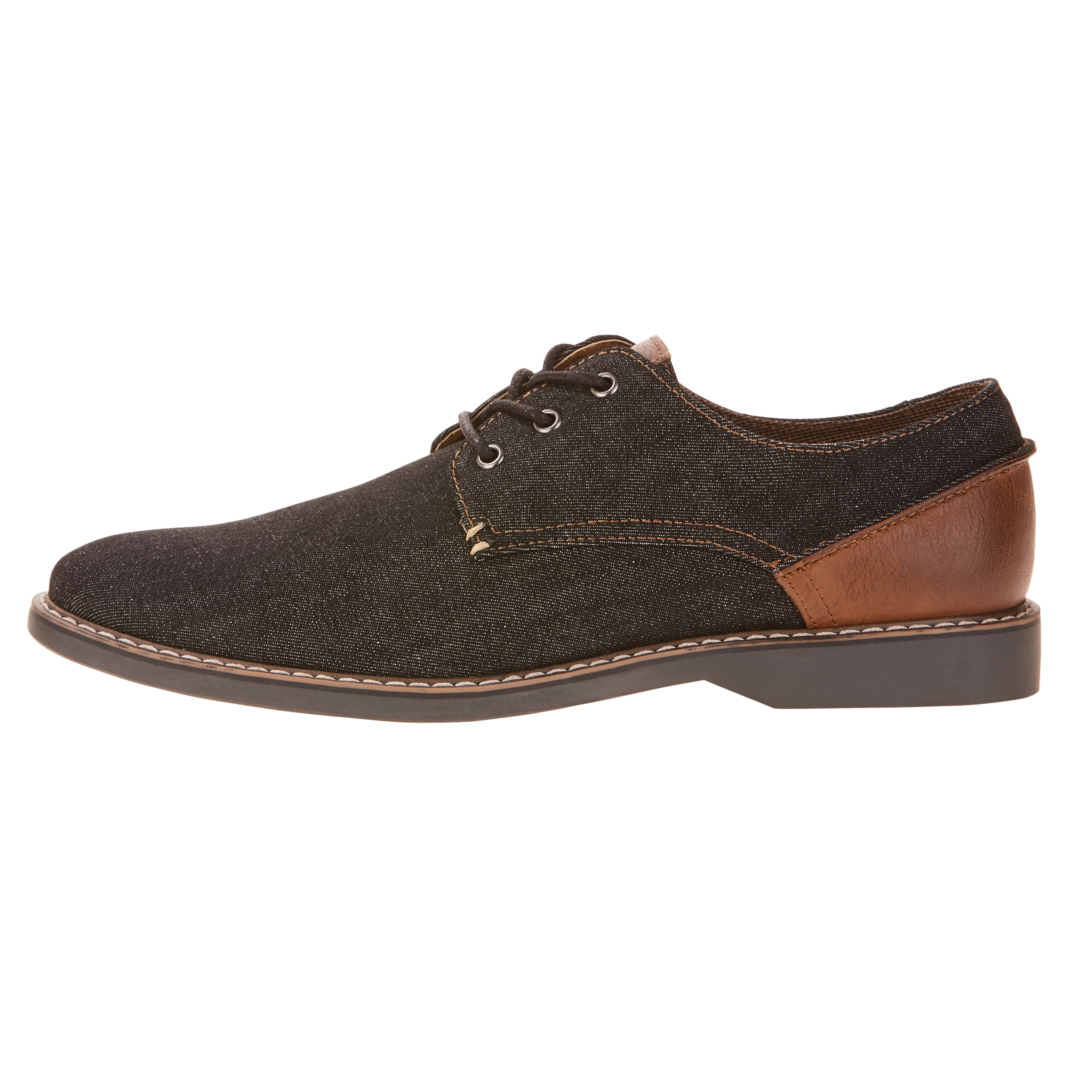 george men's denim oxford shoe