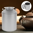 thumbnail image 1 of RUNROTOO Vintage Tea Coffee Sugar Canisters for Daily Use Silver 1Pcs, 1 of 8