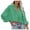Green, variant on Womens Shirts Blouse Lapel V Neck Long Sleeve Olive Green Crop Blouse Lightweight Breathable Loose Fit Casual Going Out Top