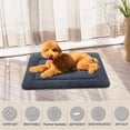 thumbnail image 4 of PROCIPE Soft Pet Bed Washable Crate Mat Non-Slip Dog Kennel Pad Dark Grey, 4 of 8