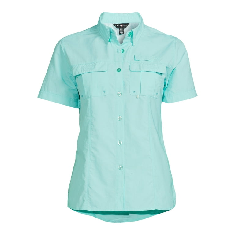 women's short sleeve fishing shirts