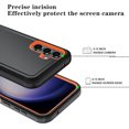 thumbnail image 3 of for Samsung Galaxy S24+ / S24 Plus Case with HD Screen Protector [Not fit S24 / S24 Ultra], Samsung S24+Plus Phone Case,Heavy Duty Case for Samsung S24 Plus 6.7" (BeltClip_BlackOrange), 3 of 7