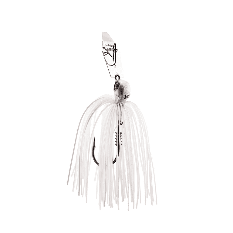 BITEMAN 77 フォージド ホワイト Z-Man ChatterBait Elite EVO Bladed Jig 3/8 oz – White - Walmart.com