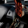 thumbnail image 5 of Owl 14.5 Inch Printing PVC Leather Steering Wheel Cover Car Wheel Covers Auto Accessories, 5 of 6