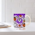 thumbnail image 5 of TOOPTY Halloween Ghost Coffee Mug Ceramic Water Cup with Pumpkin Illustration in Red for Daily Drinks, Party Beverages and Festive Home Use, 5 of 5
