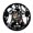Without LED, variant on NO PAIN NO GAIN GYM Wall Clock Fitness Vinyl Record Wall Clock Weightlifting Men Inspirational Fitness Studio Wall Decor Clock With LED