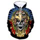 thumbnail image 3 of Sudadera con capucha con estampado 3D de tótem azteca mexicano para hombre y mujer, ropa de calle informal, jerséis de moda para otoño, sudaderas con capucha de manga larga, 3 of 5