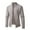 Khaki, variant on JTieacloth Mens Slim Fit Knitted Sweater Men Solid Color Stand Up Collar Zipper Cardigan Sweater Jacket Casual Loose Comfortable Business Trend Long Sleeved Jacket(Black)