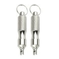 thumbnail image 5 of 2Pcs Portable Valves Cores Screwdriver Stainless Steels Tyre Valves Cores Remover Tool with Keyring Tire Repair Tool, 5 of 8