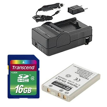 Nikon P530 Digital Camera Nikon Coolpix P530 Digital Camera Accessory Kit includes: SDENEL5 Battery, SDM-136 Charger, SD4/16GB Memory Card ()