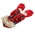 thumbnail image 1 of Dog Winter Coat, Pet Warm Clothes Padded  For Small Dogs Red S, 1 of 8